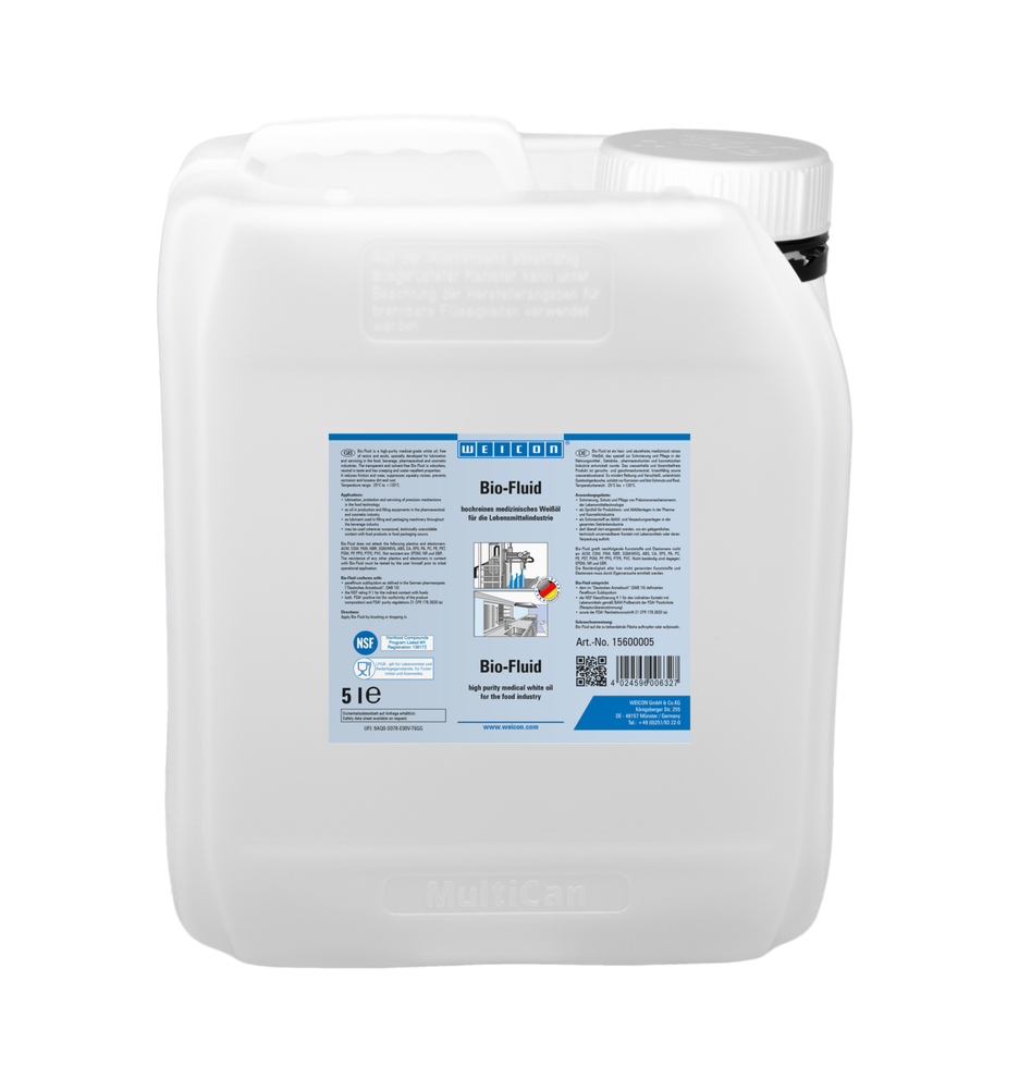 Bio-Fluid | Schmier- und Pflegeöl für den Lebensmittelbereich NSF H1